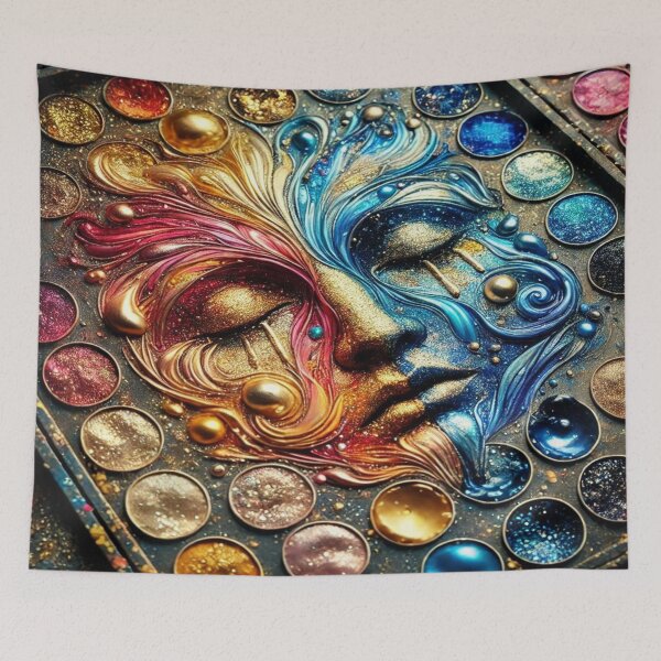 Item preview, Color slide of emotions in dazzling shades of red, blue and gold designed and sold by FotoworldEdel.