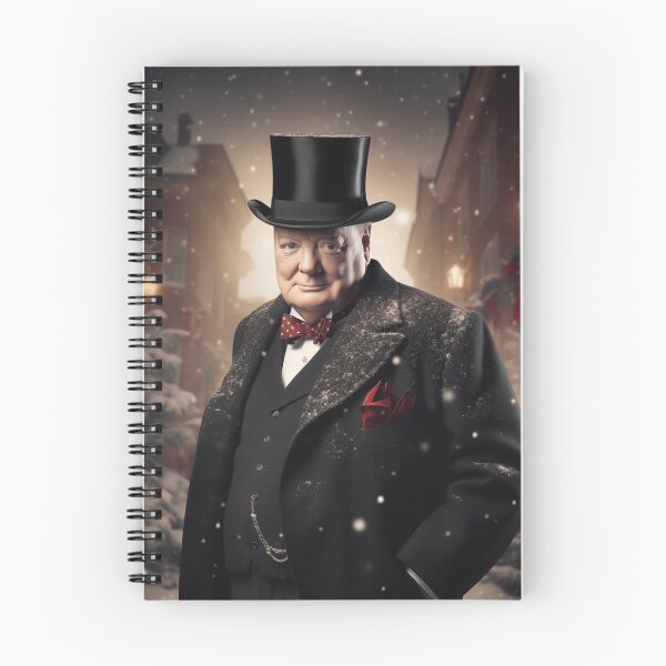 Item preview, Winston Churchill Christmas designed and sold by spiritedmuse.