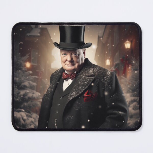 Item preview, Winston Churchill Christmas designed and sold by spiritedmuse.