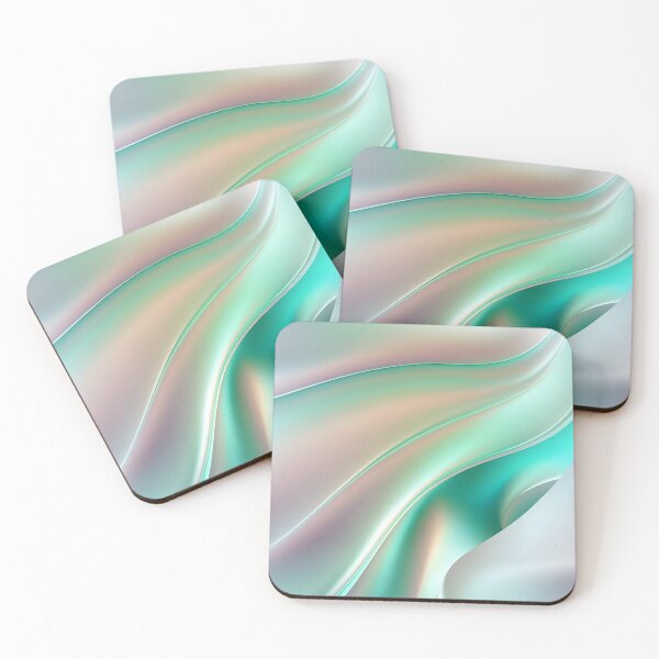 Item preview, Holographic neon curved wave in motion. Holographic wallpaper background. Gradient designed and sold by anytka.