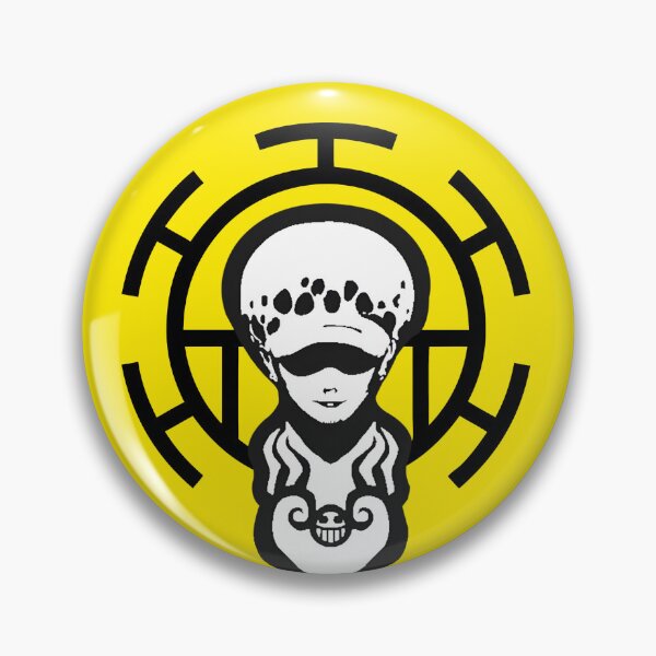 Item preview, Trafalgar Law Logo Design: Heart Pirate Legacy designed and sold by Red50.