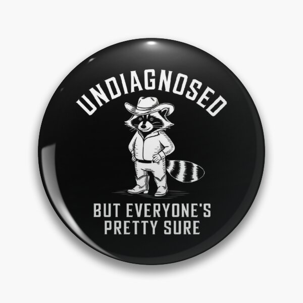 Item preview, Funny Cowboy Raccoon - Undiagnosed Humor Design for Animal Lovers designed and sold by love3617.