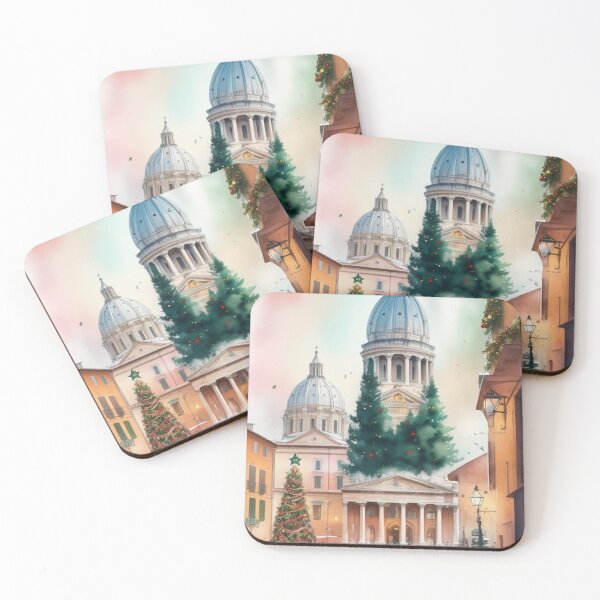 Item preview, Watercolor Rome-Christmas Edition designed and sold by TondoMeander.