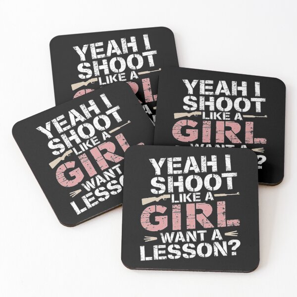 Item preview, Empowering Rifle Design for Women - “Shoot Like a Girl designed and sold by love3617.