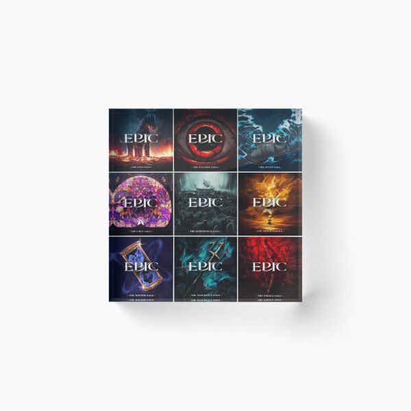 Item preview, Epic the Musical Saga Covers designed and sold by Raxeira.