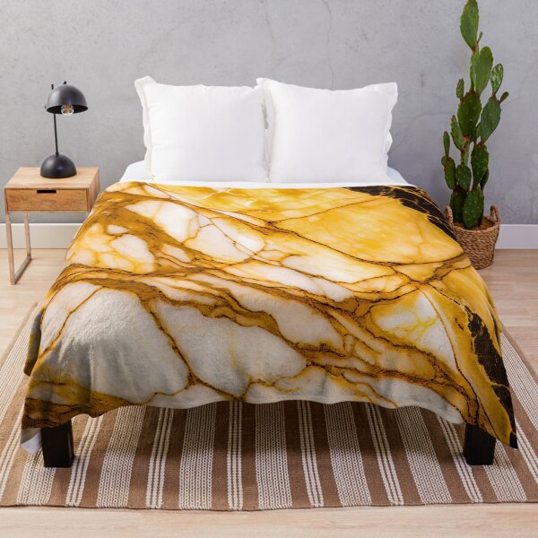 Item preview, Marble painting background print with a golden-colored texture designed and sold by anytka.