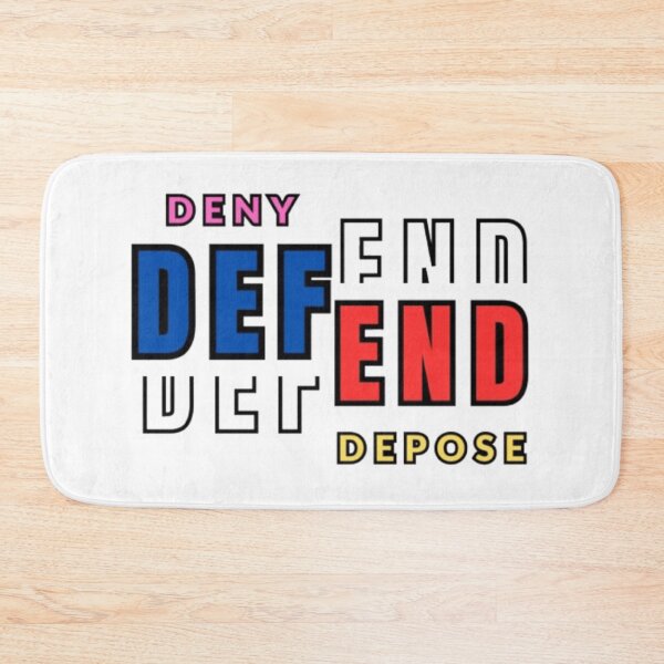 Item preview, Red, Blue DENY DEFEND DEPOSE Combination designed and sold by Dreamsheaven.
