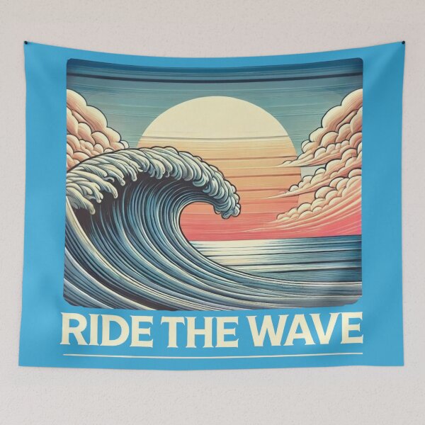 Item preview, Ride the wave designed and sold by MaviArt-ADesign.