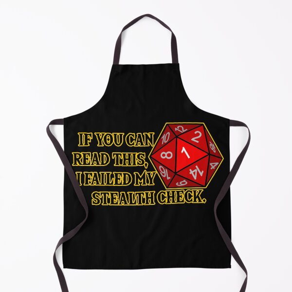 Item preview, If You Can Read This, I failed my Stealth Check designed and sold by Conjuration.