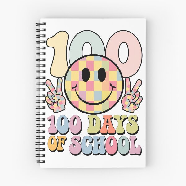 Item preview, 100 Days of School vibrant smiley face designed and sold by TheWizArt.