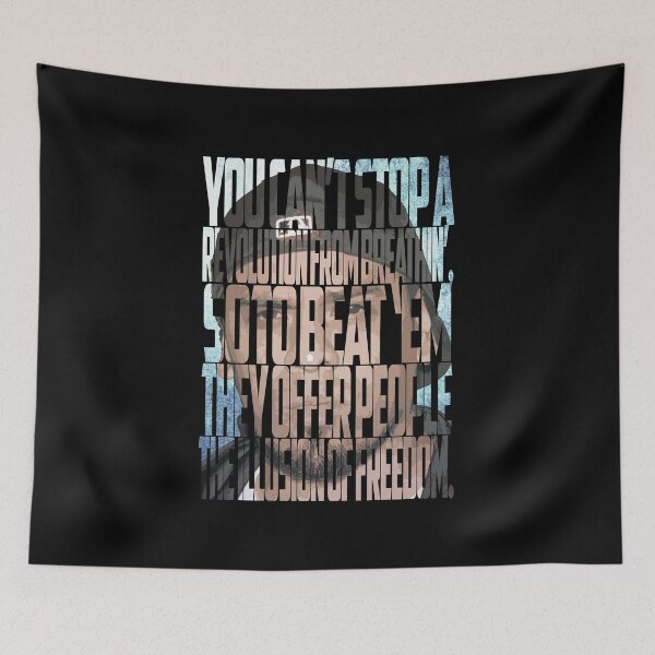 Item preview, Immortal Technique Portrait with Lyric Typography designed and sold by Enea Kelo.
