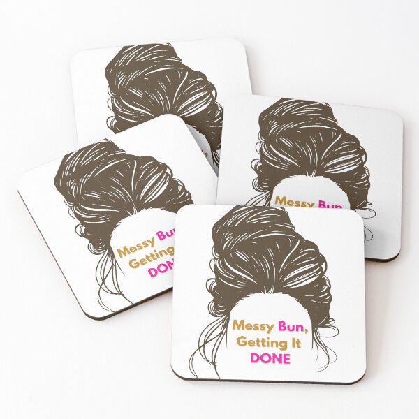 Item preview, Messy Bun, Getting It Done designed and sold by rainbowdaffodil.