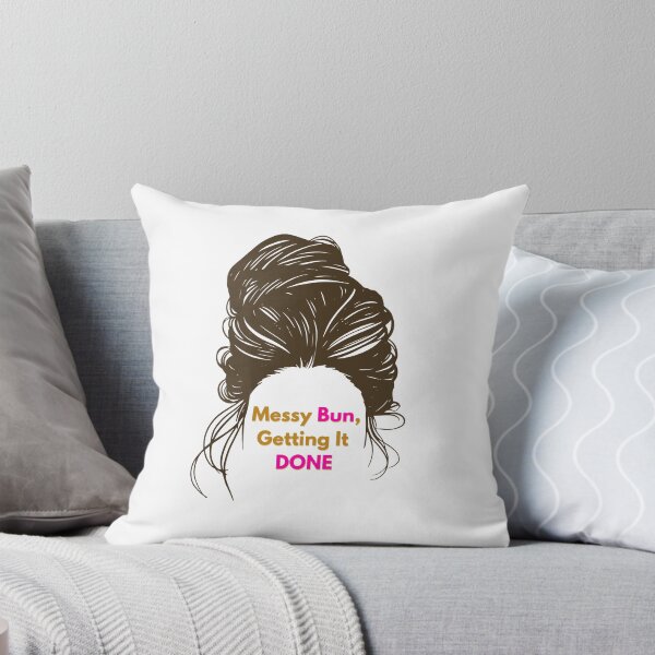 Item preview, Messy Bun, Getting It Done designed and sold by rainbowdaffodil.