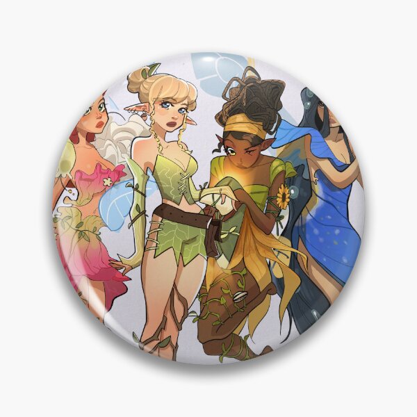 Item preview, Fairies Sticker designed and sold by Azi-Art.