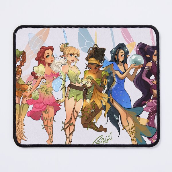 Item preview, Fairies Sticker designed and sold by Azi-Art.