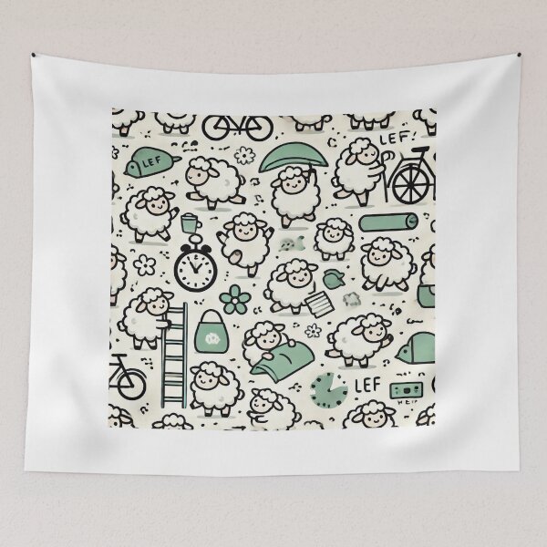 Item preview, Adorable Lamb Activities designed and sold by CeammiShop.