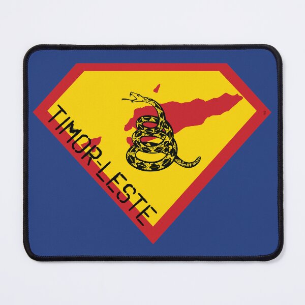Item preview, TIMOR-LESTE SHIELD - Freedom Is The Superpower - Gadsden Snake Flag - Dont Tread On Me SUPERHERO spellout design designed and sold by pelagio.