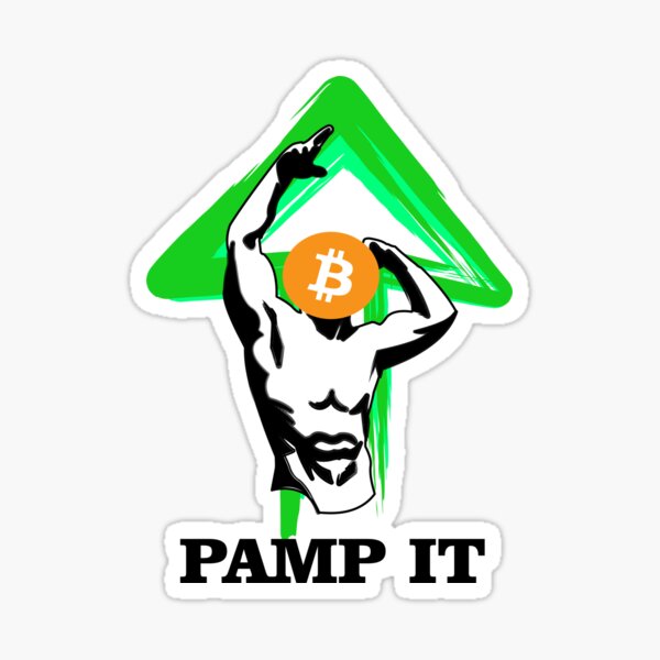 PAMP IT (White) Sticker