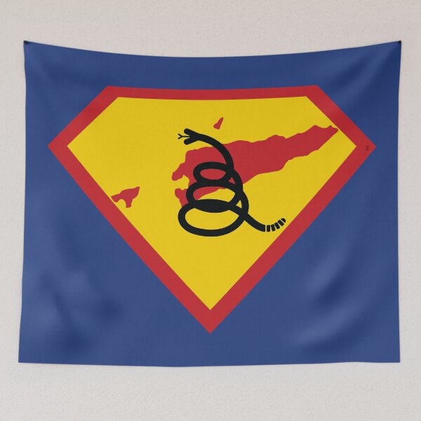 Item preview, TIMOR-LESTE SHIELD - Freedom Is The Superpower - Modern Gadsden Snake Flag - Dont Tread On Me SUPERHERO  design designed and sold by pelagio.