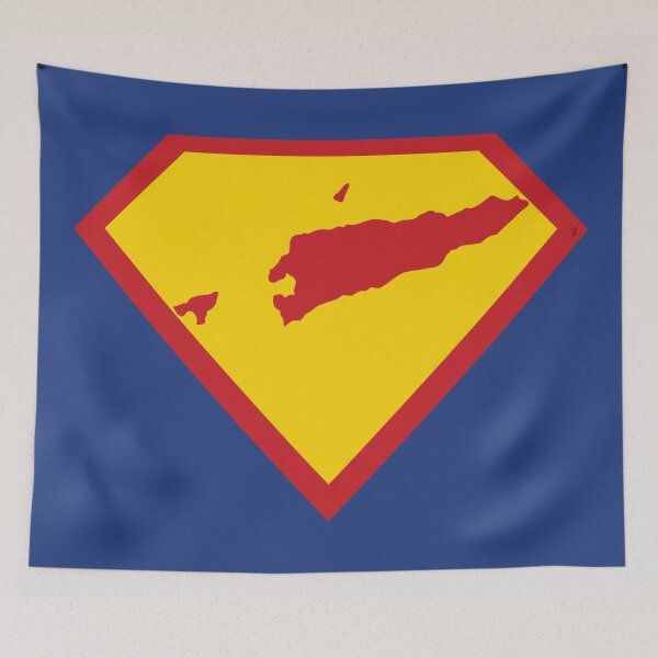 Item preview, SUPER TIMOR-LESTE SHIELD - Freedom Is The Superpower -   SUPERHERO design designed and sold by pelagio.