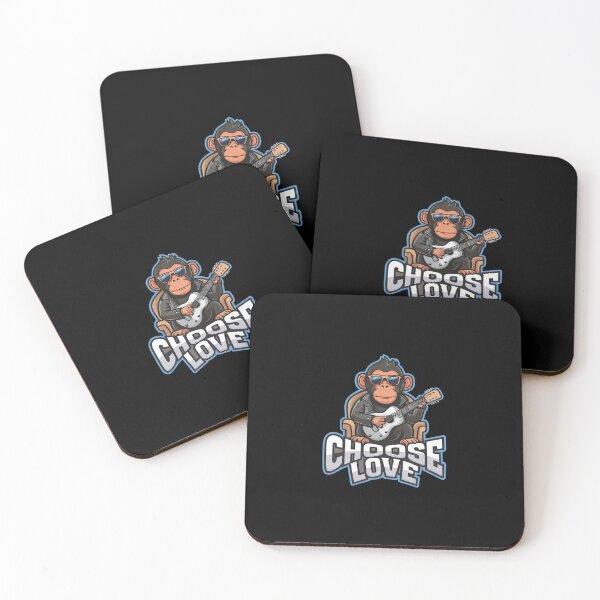 Item preview, Monkey Playing Guitar by Just Choose Love  designed and sold by JustChooseLove.