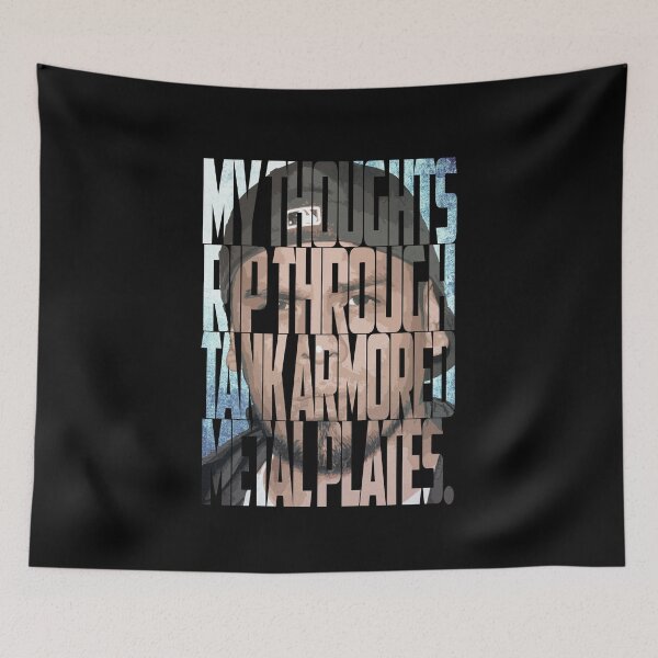 Item preview, Immortal Technique Portrait with Lyric Typography designed and sold by Enea Kelo.