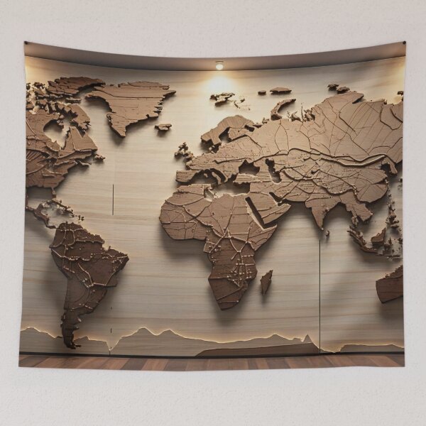 Item preview, The Art of Wooden Cartography designed and sold by yaser1234.