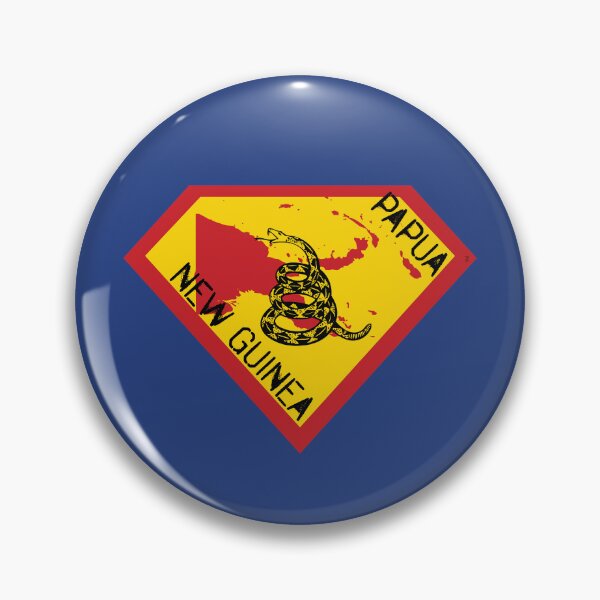 Item preview, PAPUA NEW GUINEA SHIELD - Freedom Is The Superpower - Gadsden Snake Flag - Dont Tread On Me SUPERHERO spellout design designed and sold by pelagio.