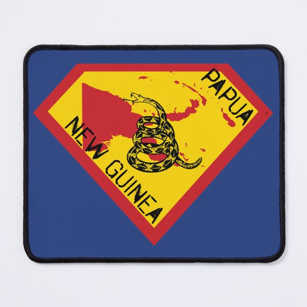Item preview, PAPUA NEW GUINEA SHIELD - Freedom Is The Superpower - Gadsden Snake Flag - Dont Tread On Me SUPERHERO spellout design designed and sold by pelagio.