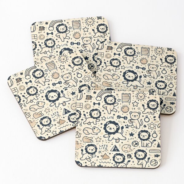 Item preview, Adorable Lion Cub Activities designed and sold by CeammiShop.