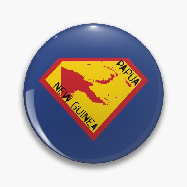 Item preview, PAPUA NEW GUINEA SHIELD - Freedom Is The Superpower -  SUPERHERO spellout design designed and sold by pelagio.