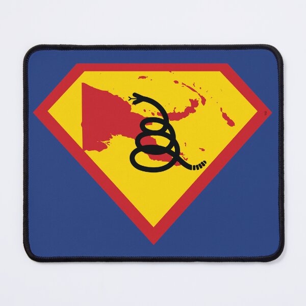 Item preview, PAPUA NEW GUINEA SHIELD - Freedom Is The Superpower - Modern Gadsden Snake Flag - Dont Tread On Me SUPERHERO design designed and sold by pelagio.