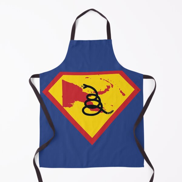 Item preview, PAPUA NEW GUINEA SHIELD - Freedom Is The Superpower - Modern Gadsden Snake Flag - Dont Tread On Me SUPERHERO design designed and sold by pelagio.