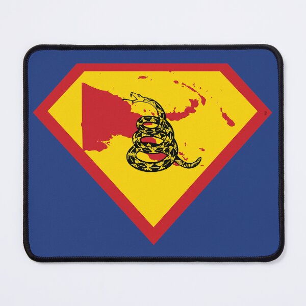Item preview, PAPUA NEW GUINEA SHIELD - Freedom Is The Superpower - Gadsden Snake Flag - Dont Tread On Me SUPERHERO design designed and sold by pelagio.