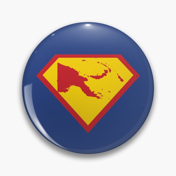 Item preview, SUPER PAPUA NEW GUINEA SHIELD - Freedom Is The Superpower -  SUPERHERO design designed and sold by pelagio.