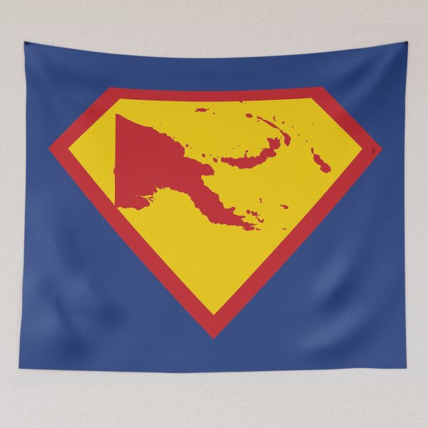 Item preview, SUPER PAPUA NEW GUINEA SHIELD - Freedom Is The Superpower -  SUPERHERO design designed and sold by pelagio.