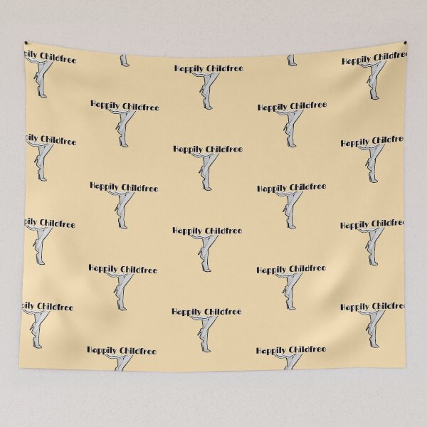 Item preview, Happily childfree designed and sold by YellowishStore.