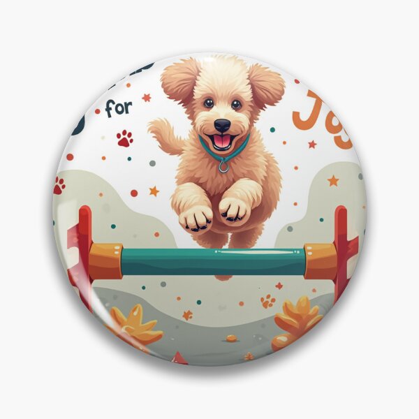 Item preview, Agility Star - Poodle Jumping High designed and sold by rayaARTs.