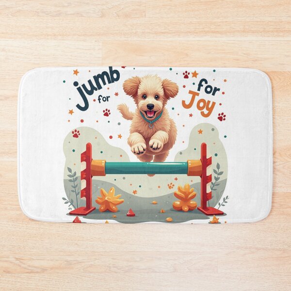 Item preview, Agility Star - Poodle Jumping High designed and sold by rayaARTs.