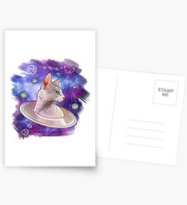 sphynx space cat 2 Postcards