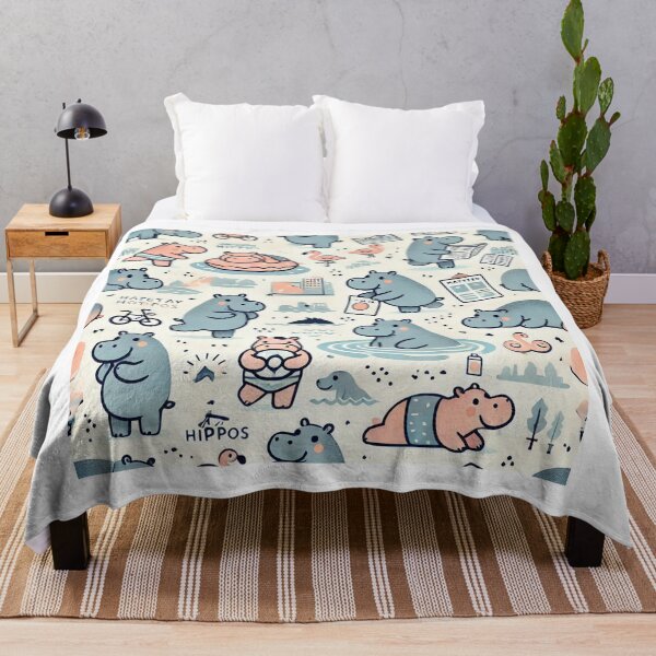 Item preview, Minimal Hippo Activities designed and sold by CeammiShop.