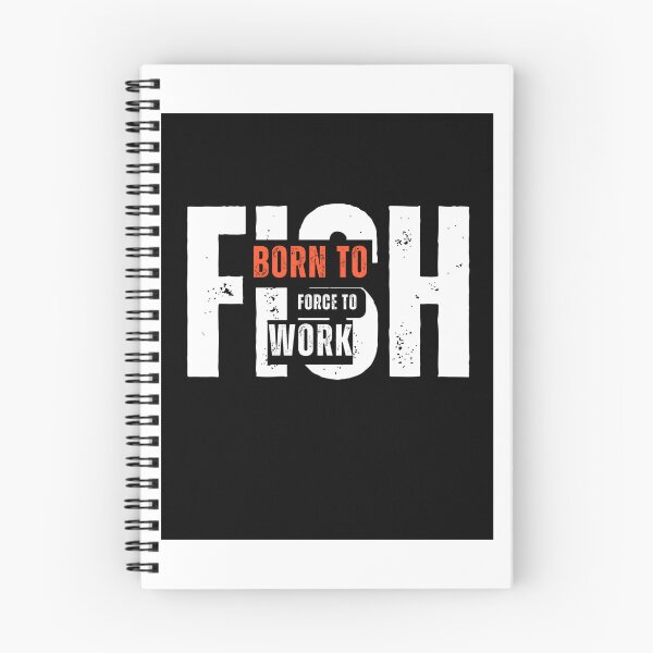 Item preview, Born to fish force to work 13 designed and sold by dtbus79.