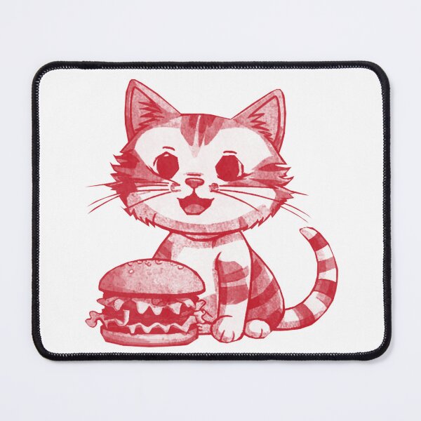 Item preview, Burger Cat designed and sold by kinpirks.