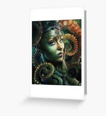 The sea witch Greeting Card