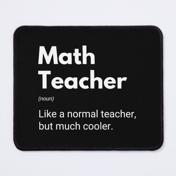 Item preview, Math Teacher Funny Mathematics Professor Definition designed and sold by CuteLovelyDesigns.