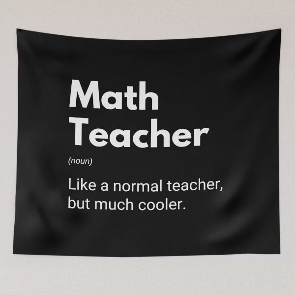 Item preview, Math Teacher Funny Mathematics Professor Definition designed and sold by CuteLovelyDesigns.