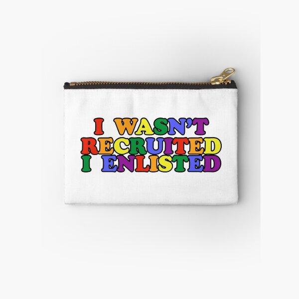 Item preview, I wasn't recruited I enlisted designed and sold by remerasnerdas.