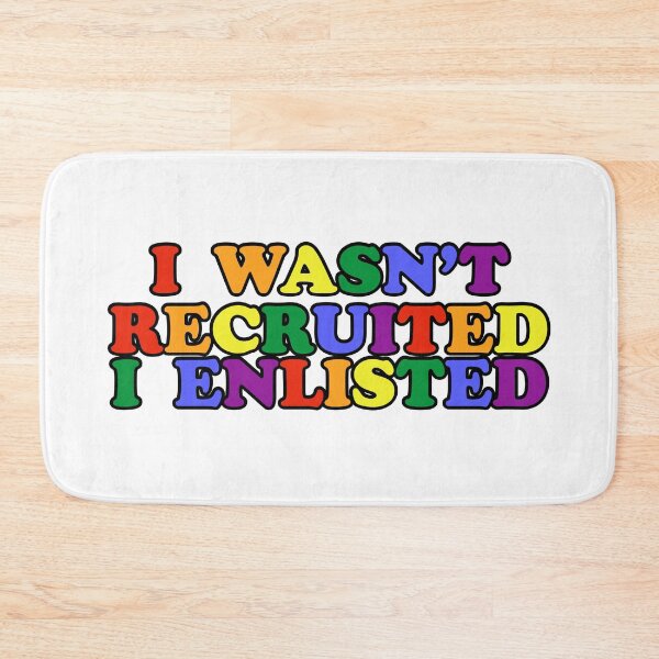 Item preview, I wasn't recruited I enlisted designed and sold by remerasnerdas.