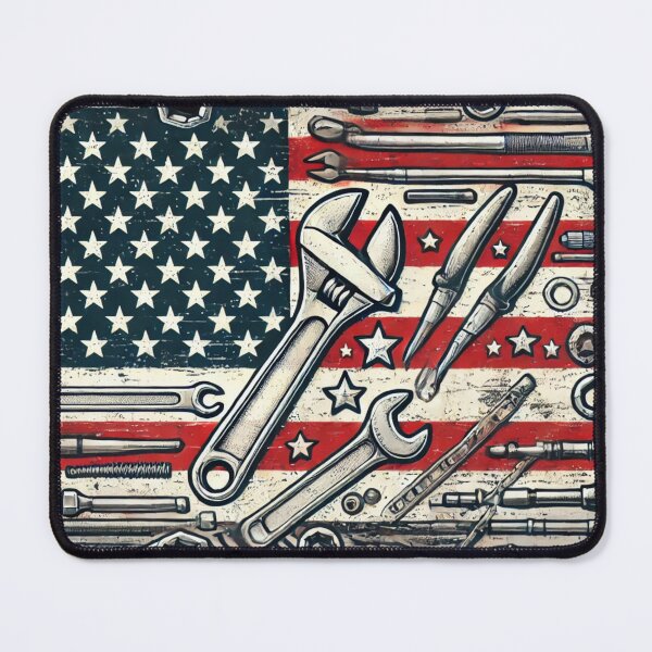 Item preview, Patriotic Tools of the Trade T-shirt, American Flag HVAC Technician, Patriotic HVAC Technician, Trade School, USA Flag Air Conditioning Repair Mechanic T-shirt designed and sold by ryndigital.