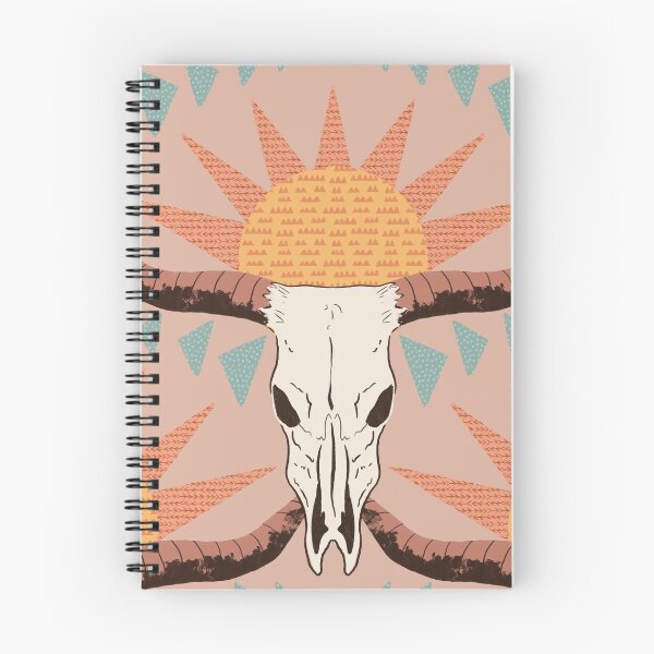 Item preview, Southwestern Desert Longhorn Cow Skull with Quilt Sun Pattern designed and sold by Valerie Englehart.
